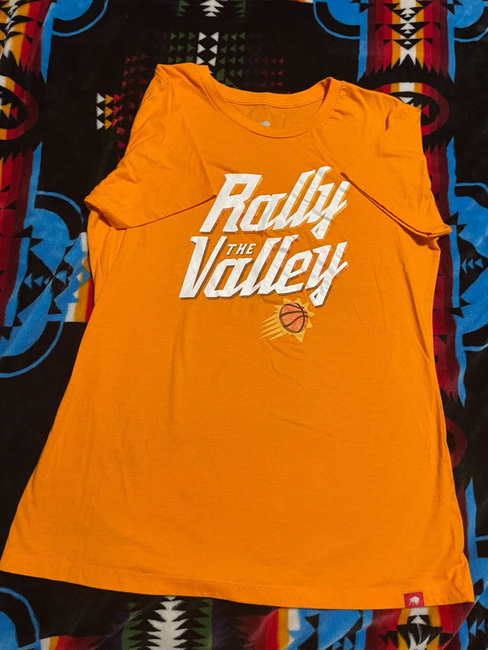 Rally The Valley Women's Short Sleeve Tee - Orange